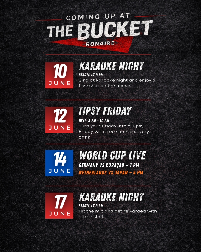 events bucket bonaire may 2025 2