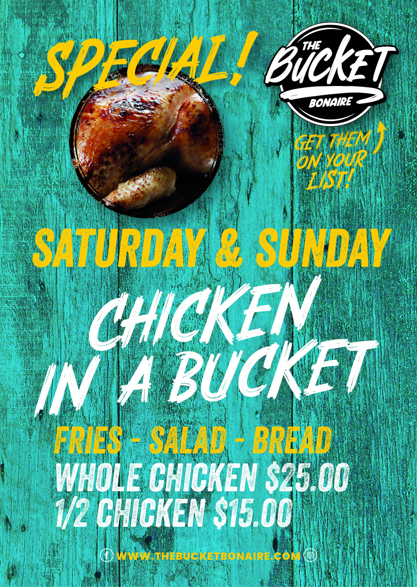 the bucket bonaire chicken bucket